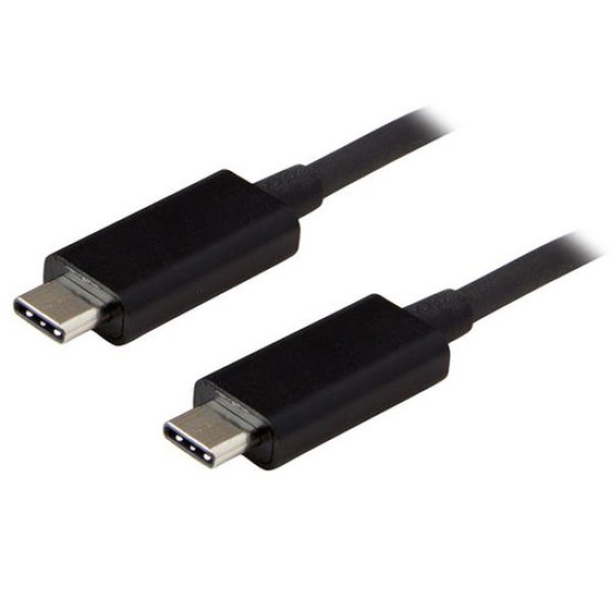 Cable USB 3.1 StarTech.com - USB-C a USB-C - 1m - Negro - USB31CC1M