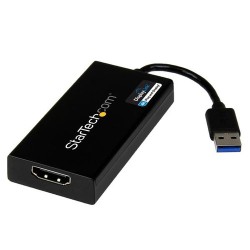 Adaptador de Video StarTech.com USB 3.0 a HDMI 4K Ultra HD Negro - USB32HD4K