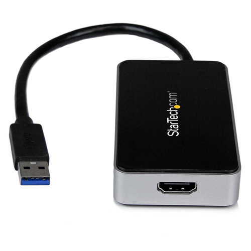 Adaptador USB 3.0 a HDMI StarTech.com con Hub USB - 1080p - Modelo USB32HDEH