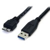 Cable USB 3.0 Startech.com - Micro USB B a USB A - Macho a Macho - 50cm - USB3AUB50CMB Cable USB 3.0 Startech.com - Micro USB B a USB A - Macho a Macho - 50cm - USB3AUB50CMB