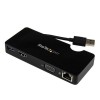Mini Estación de Conexión StarTech.com - USB 3.0 con HDMI o VGA, Ethernet Gigabit y USB - USB3SMDOCKHV Mini Estación de Conexión StarTech.com - USB 3.0 con HDMI o VGA, Ethernet Gigabit y USB - USB3SMDOCKHV