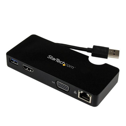 Docking Station StarTech.com USB 3.0 con HDMI/VGA, Ethernet Gigabit y USB - USB3SMDOCKHV Docking Station StarTech.com USB 3.0 con HDMI/VGA, Ethernet Gigabit y USB - USB3SMDOCKHV
