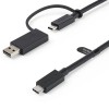 Cable USB StarTech.com USBCCADP - USB-C con adaptador USB-A - Para Docks Híbridas - USBCCADP Cable USB StarTech.com USBCCADP - USB-C con adaptador USB-A - Para Docks Híbridas - USBCCADP
