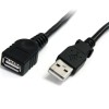 Cable USB StarTech.com - USB 2.0 - USB A - 3 Mts - Macho - Hembra - Negro - USBEXTAA10BK Cable USB StarTech.com - USB 2.0 - USB A - 3 Mts - Macho - Hembra - Negro - USBEXTAA10BK