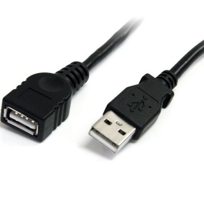 Cable de Extensión StarTech.com - USB 2.0 - Macho a Hembra - 1.8m - USBEXTAA6BK