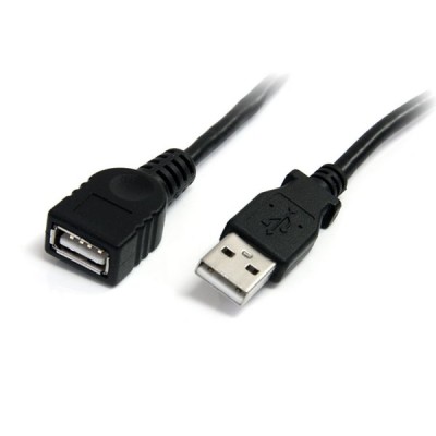 Cable de Extensión StarTech.com - USB 2.0 - Macho a Hembra - 1.8m - USBEXTAA6BK Cable de Extensión StarTech.com - USB 2.0 - Macho a Hembra - 1.8m - USBEXTAA6BK