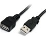Cable de Extensión StarTech.com - USB 2.0 - Macho a Hembra - 1.8m - USBEXTAA6BK