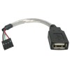 Adaptador StarTech.com - IDC a USB 2.0 - 15 cm - USBMBADAPT Adaptador StarTech.com - IDC a USB 2.0 - 15 cm - USBMBADAPT