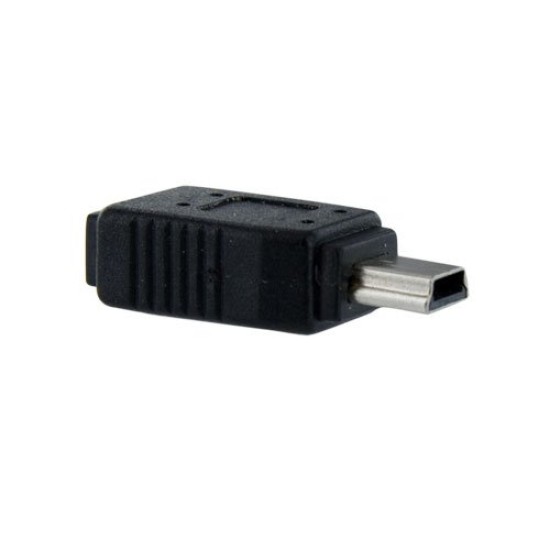 Adaptador StarTech.com - Micro USB-B Hembra a Mini USB-B Macho - UUSBMUSBFM