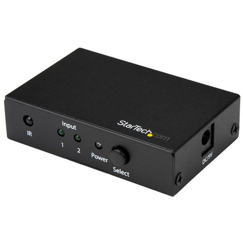 Conmutador HDMI StarTech.com 4K Ultra HD 60Hz 2 Entradas 1 Salida - VS221HD20