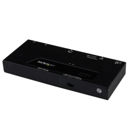 Switch HDMI StarTech.com 2 Puertos Conmutación Automática y Prioritaria - Modelo VS221HDQ