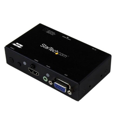 Switch Convertidor 2x1 StarTech.com - VGA/HDMI a HDMI - Automático - Conmutador - VS221VGA2HD