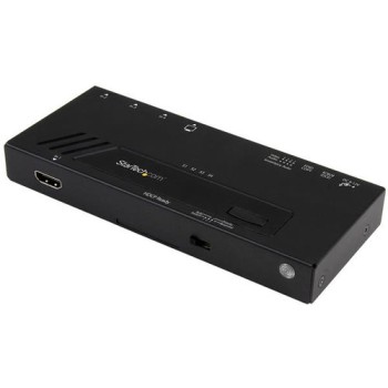 Switch StarTech.com VS421HD4KA - 4 Puertos HDMI - 4K - Negro - VS421HD4KA