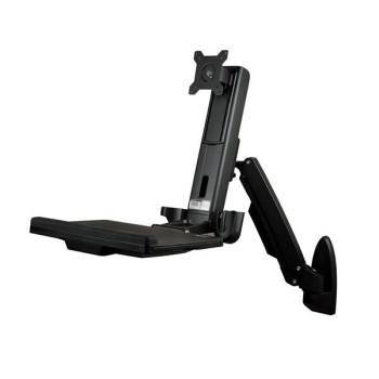 Soporte StarTech.com WALLSTS1 - Hasta 24" - Soporta 10.52kg - VESA - Negro - WALLSTS1