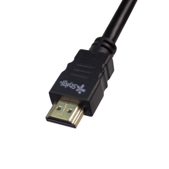 Cable HDMI Stylos STACHD3B - 2m - Negro - BULK - STACHD3B