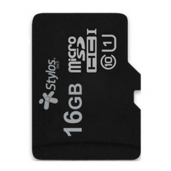 Memoria MicroSDHC Stylos - 16GB - Clase 10 - UHS-I - STMSDS2B