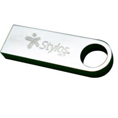 Memoria USB Stylos STMUSB5B - 128GB - USB - 2.0 - Plata - STMUSB5B