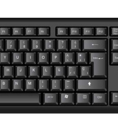 Kit de Teclado y Mouse Stylos STPKTM4B - Alámbrico - USB - Negro - STPKTM4B