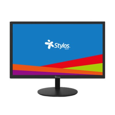 Monitor Stylos SMOT1 - 18.5" - HD - HDMI - VGA - STPMOT1B