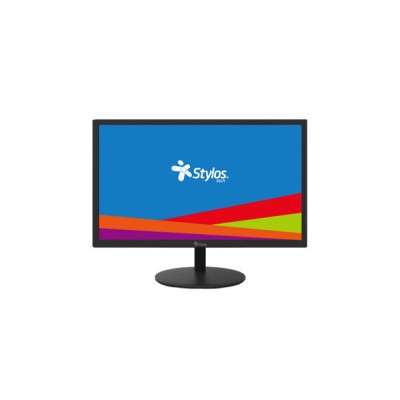 Monitor Stylos SMOT1 - 18.5" - HD - HDMI - VGA - STPMOT1B
