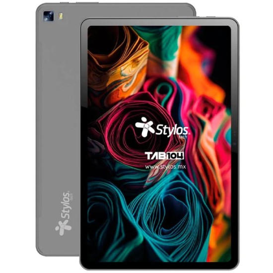 Tablet Stylos TAB104 - 10.4" - Octa Core - 4GB - 128GB - Cámaras 5MP/13MP - Android - Gris - STTA1041G