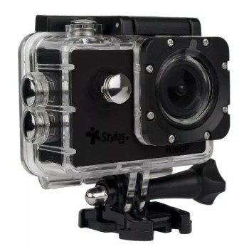 Cámara Stylos STVACX3 - 2" - 12MP - 1080p - Wi-Fi - A Prueba de Agua 30 M - Negro  - STVACX3B