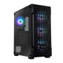 Gabinete Gamer XZeal XZ135 - Media Torre - ATX/Micro ATX/Mini-ITX - 3x Ventiladores Frontales - Panel Lateral - XZCGB07B