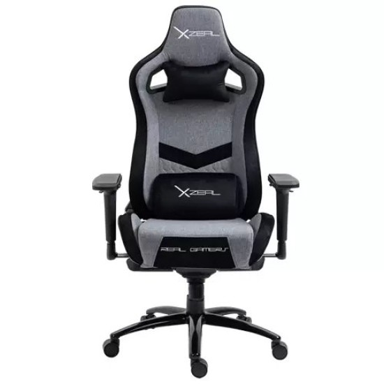 Silla Gamer XZeal XZSLT50 - Soporta 150 kg - Gris - XZSLT50G