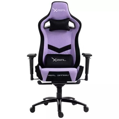 Silla Gamer XZeal XZSLT50 - Soporta 150 kg - Morado - XZSLT50M