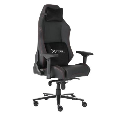 Silla Gamer Xzeal XZ40B - Soporta 150 kg - Negro - XZSXZ40B
