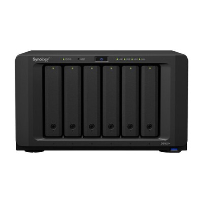 NAS Synology DiskStation DS1621+ - 6 Bahías - RAID 0/1/5/6/10 - No Incluye Discos - DS1621+