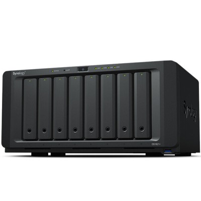 Sistema de Discos NAS Synology DiskStation DS1821+ - 8 Bahías - RAID 0/1/5/6/10/JBOD - No Incluye Discos - DS1821+