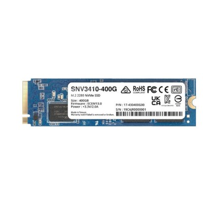 Unidad de Estado Sólido Synology SNV3410 - M.2 - 400GB - PCI-E 3.0 - para NAS - SNV3410-400G