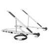 Base para Laptop Targus Portable Stand - Hasta 15.6" - Plata - AWU100005GL Base para Laptop Targus Portable Stand - Hasta 15.6" - Plata - AWU100005GL