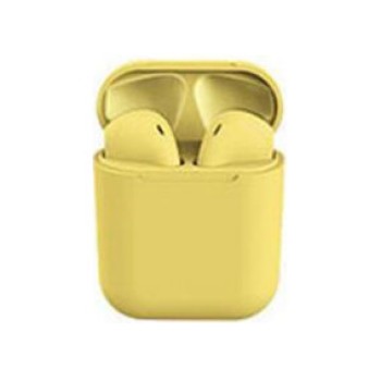 Auriculares TechPad True Wireless Stereo - Inalámbricos - Bluetooth - Amarillo - TWS BUDS YELLOW