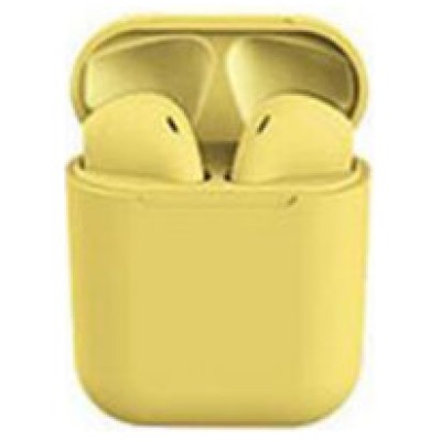 Auriculares TechPad True Wireless Stereo - Inalámbricos - Bluetooth - Amarillo - TWS BUDS YELLOW