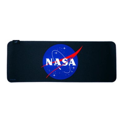 Mouse Pad Gamer TechZone NASA - 800x300x4mm - RGB - Negro - NS-GMSX5