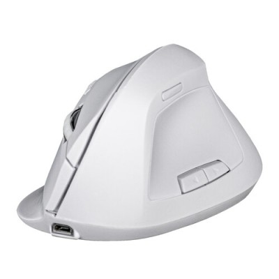 Mouse Gamer TechZone Nasa - Inalámbrico - 6 Botones - Blanco - NS-MIS02