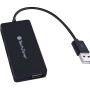Hub TechZone TZ17HUB02 - 4 Puertos - USB - TZ17HUB02