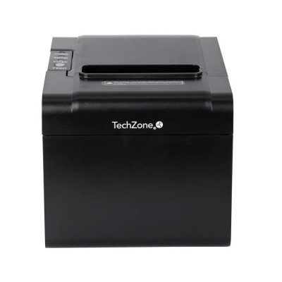 Impresora de Tickets TechZone TZBE102 - Térmica - 200 mm/s - 80 mm - USB - RJ-11 - Serial - Ethernet - TZBE102