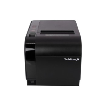 Impresora de Tickets TechZone TZBE301 - Térmica - 300 mm/s - 80 mm - USB - RJ-11 - Serial - Ethernet - TZBE301