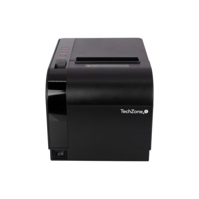 Impresora de Tickets TechZone TZBE301 - Térmica - 300 mm/s - 80 mm - USB - RJ-11 - Serial - Ethernet - TZBE301