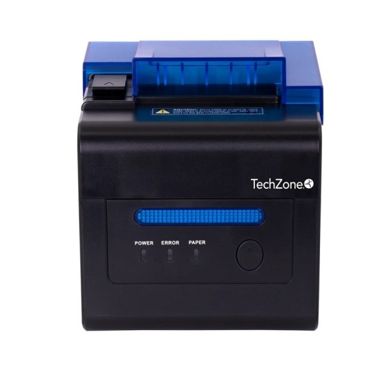 Impresora de Tickets TechZone TZBE302E - Térmica - 230 mm/s - 80mm - USB - RJ-11 - Serial - Ethernet - TZBE302E