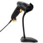 Lector Código de Barras TechZone TZBESC3 - Láser - 1D - USB - Incluye Base - TZBESC3