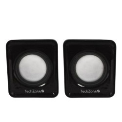 Bocina para Computadora TechZone Alámbrica 3.5 mm 6W Modelo TZBOC3.5