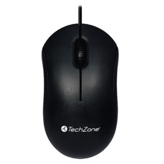 Mouse TechZone TZMOU01 - Alámbrico - USB - TZMOU01