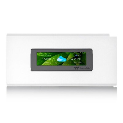 LCD Panel Kit Thermaltake AC-064-OO6NAN-A1 - 3.9" - Para Monitoreo del Equipo - Compatible con Ceres Series - Blanco - AC-064-OO6NAN-A1