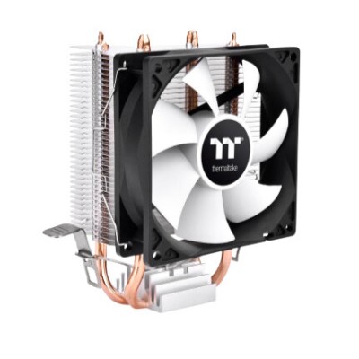 Disipador Thermaltake Contac 9 SE - 4-Pin - 2000 RPM - Negro con Blanco - CL-P106-AL09WT-A