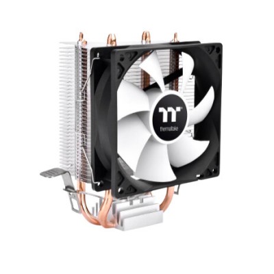 Disipador Thermaltake Contac 9 SE - 4-Pin - 2000 RPM - Negro con Blanco - CL-P106-AL09WT-A