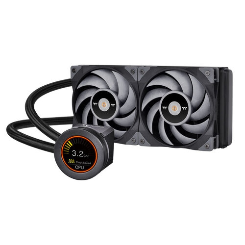 Enfriamiento Líquido Thermaltake TOUGHLIQUID Ultra 240 - 2 Ventiladores - 500-2500 RPM - CL-W322-PL12GM-B